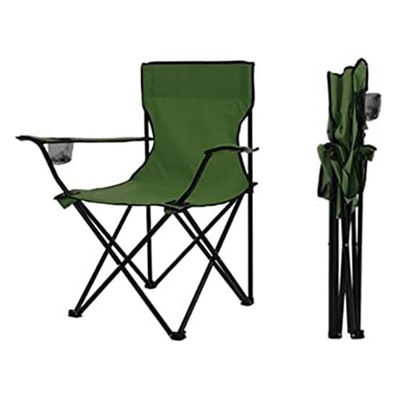 Leichter tragbarer faltender kampierender Stuhl im Freien mit Becherhalter-Speicher-Tasche