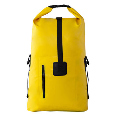 Kundengebundenes Logo Waterproof Mountaineering Backpack 500D Soem trockene Tasche PVCs