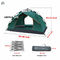 UVschutz-Augenblick-tragbares Hauben-Zelt für das Kampieren der Personen-3-4