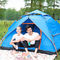 UVschutz-Augenblick-tragbares Hauben-Zelt für das Kampieren der Personen-3-4