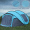 Wasserdichte automatische Einrichtungs-einfaches Knall-oben Zelt, 2 Tür-sofortige Familien-Zelte