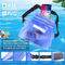 Kampierende wasserdichte Tasche der Taillen-IPX8 mit verstellbarem Gurt für Strand-Schwimmen