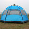 Stoff-Strand-wasserdichtes Familien-Campingzelt-Hexagon PU-210T für Person 5-6