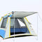 Knallen Sie oben wasserdichtes Familien-Campingzelt-Überleben PUs 190T im Freien für Person 3-4