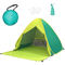Das leichte Strand-Lichtschutz-Zelt UPF 50+ automatisch knallen oben für 2-3 Personen