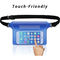 PVC Fanny Pack Waterproof Phone Pouch mit Taillen-Bügel