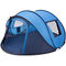 3-4 Personen-Campingzelt im Freien, Hauben-sofortiges Zelt für das kampierende wandernde Wandern